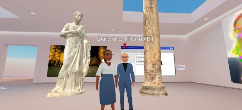 قطع Tanit XR في XR Women Global Museum.